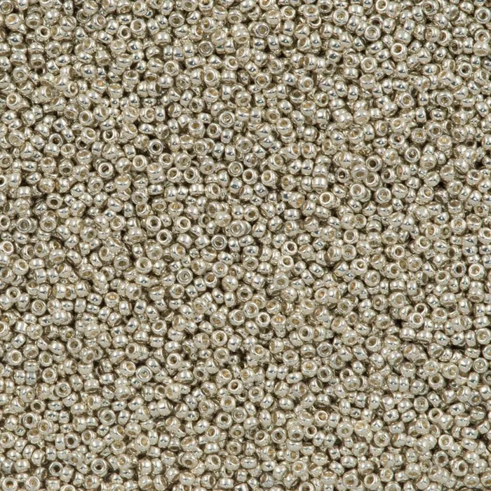 Peppy Beads Rings Miyuki Seed Beads 150 1051 0181 Galvanized Silver