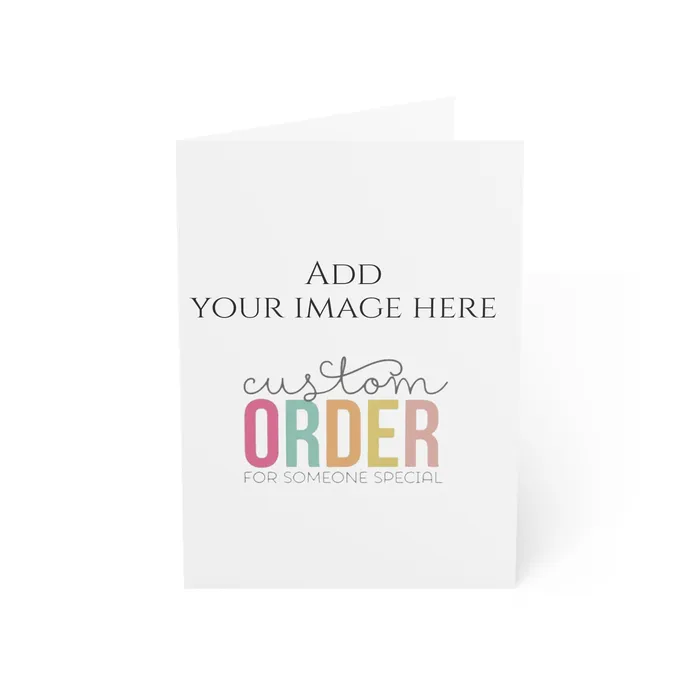 Portraits by NC Necklaces Customizable Greeting Cards Folded Greeting Cards 1 10 30 and 50pcs Portraits by NC Necklaces Customizable Greeting Cards Folded Greeting Cards 1 10 30 and 50pcs