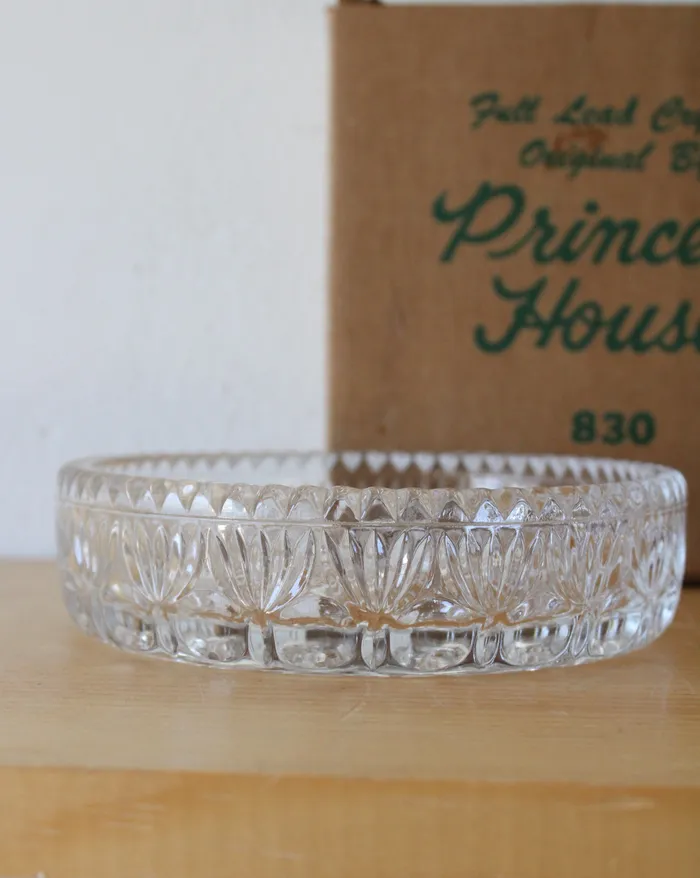Princess House Earrings Princess House Full Lead Crystal Glass 3Lite Taper Candle Holder