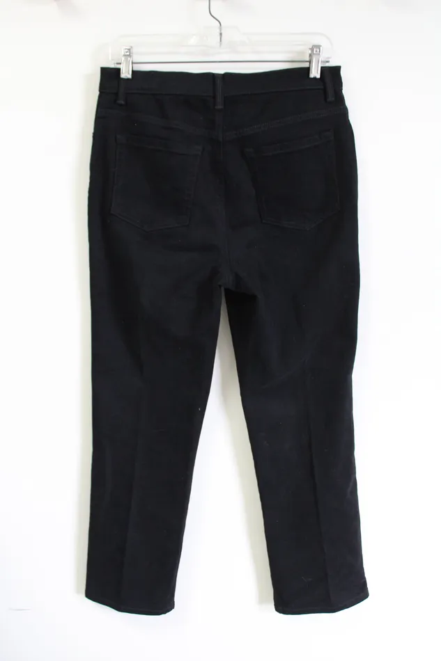 Rings Gloria Vanderbilt Gloria Vanderbilt Amanda Black Denim Jean 10 Petite
