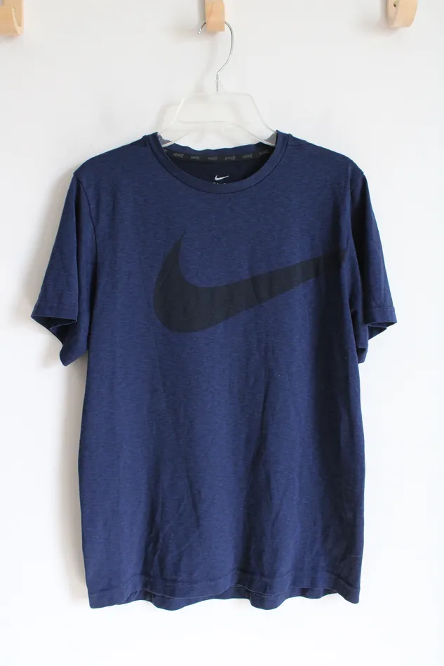 Rings Nike DriFit Navy Black Shirt Youth XL 1820 Nike