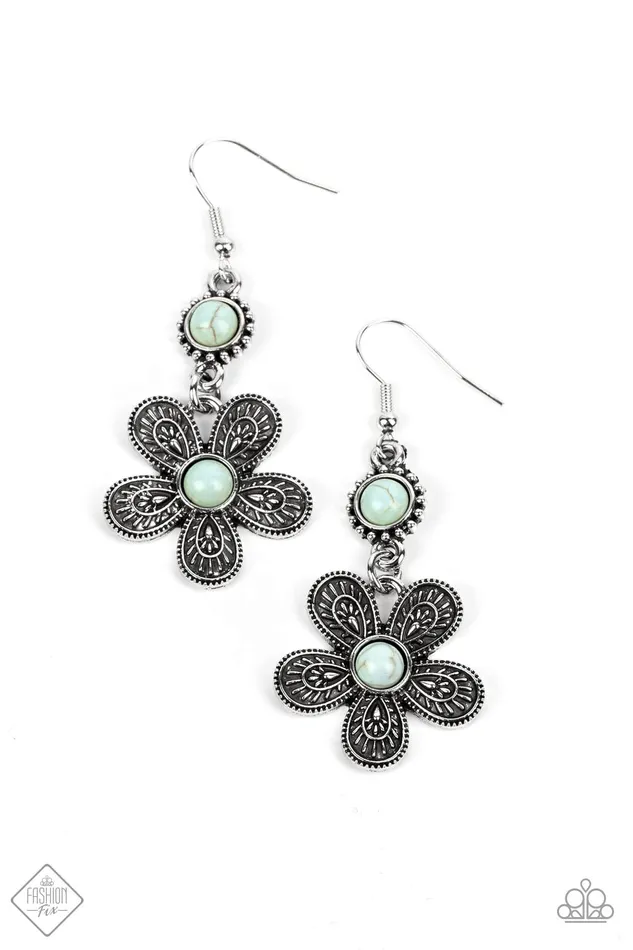 Rings Paparazzi Accessories FreeSpirited Flourish Blue