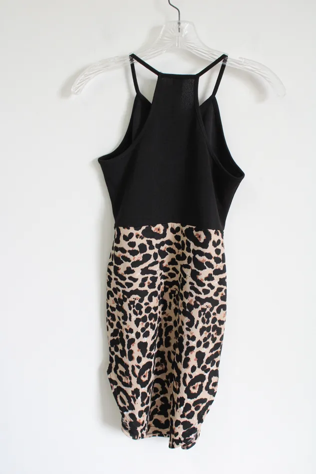 Rings Shein Shein Black Leopard Dress 4