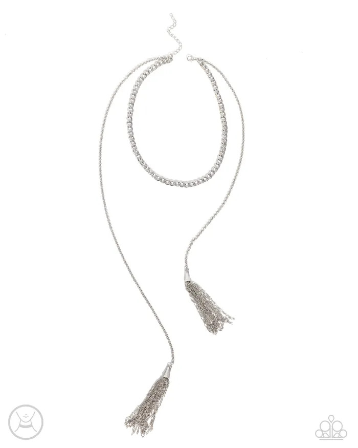 Rings Tassel Theme Silver Paparazzi Accessories