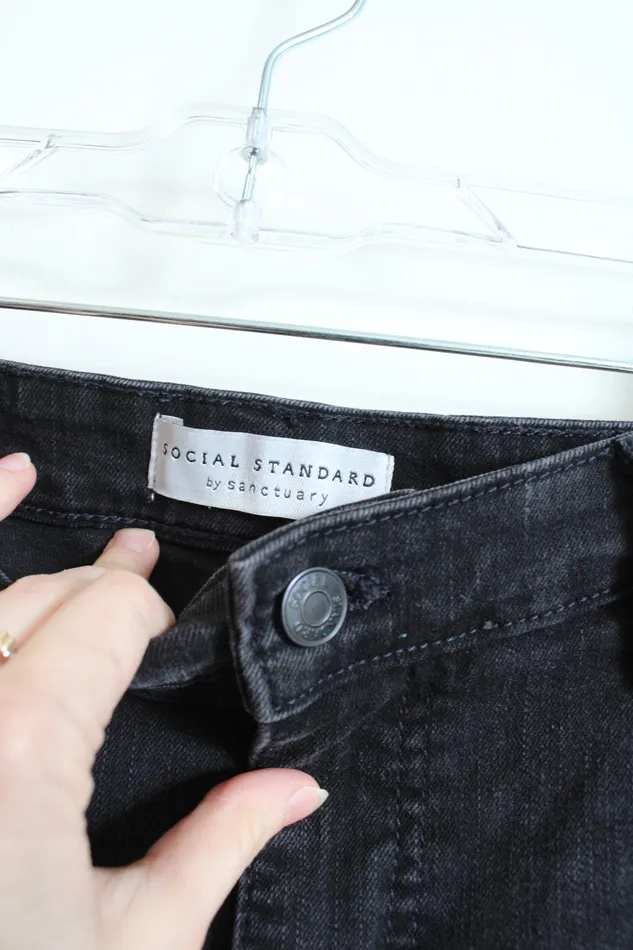 Social Standard Social Standard By Sanctuary Black Slim Straight Jeans 1432 Necklaces