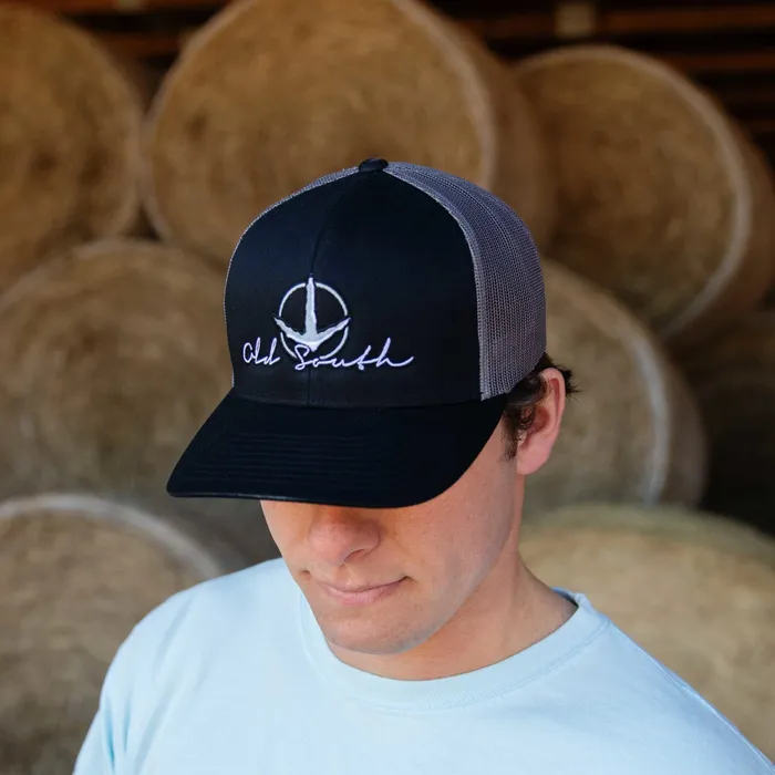 Tracked Trucker Hat Old South Apparel Earrings