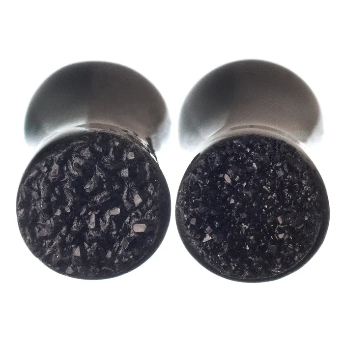 Agate Geode Plugs Oracle Body Jewelry Earrings