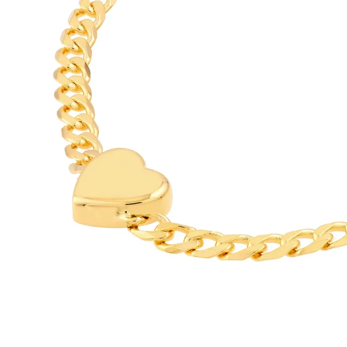 Alexis Jae Bracelets Engravable Heart Charm Bracelet