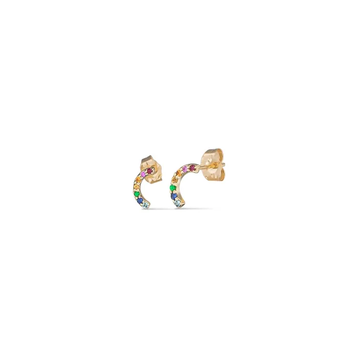 Alexis Jae Earrings Rainbow Earring Studs