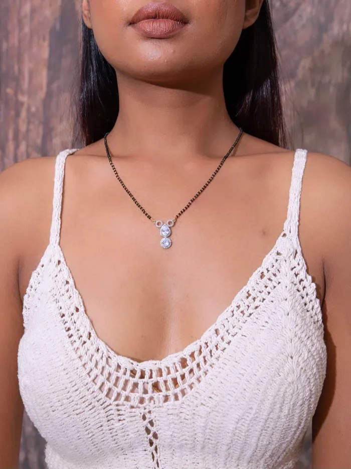 Attrangi Katrina Mangalsutra Earrings