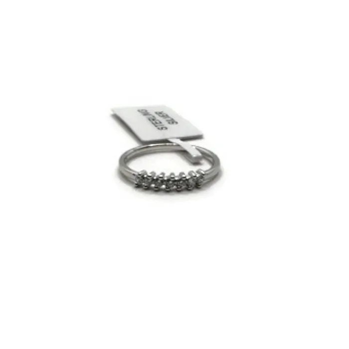 Baltic Essentials Rings Ring 925 Sterling Silver Simulated Cubic Zirconia Baltic Essentials Rings Ring 925 Sterling Silver Simulated Cubic Zirconia