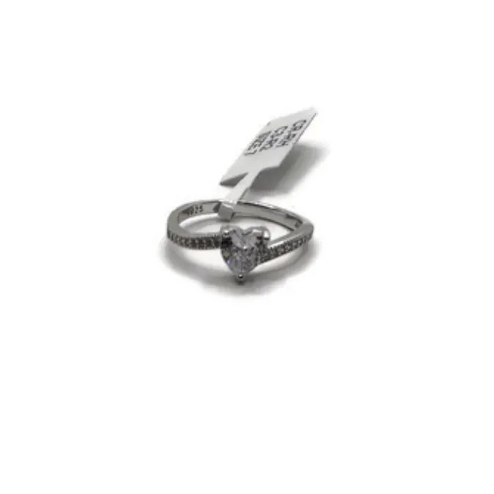 Baltic Essentials Rings Ring 925 Sterling Silver Simulated Cubic Zirconia Baltic Essentials Rings Ring 925 Sterling Silver Simulated Cubic Zirconia