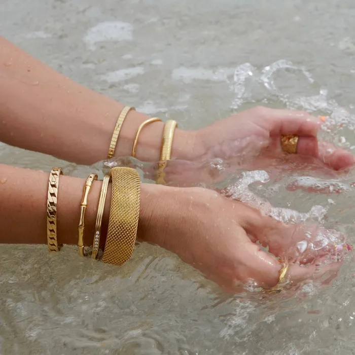 Bracelets Baylor Bamboo Bangle Bracelet Ellie Vail