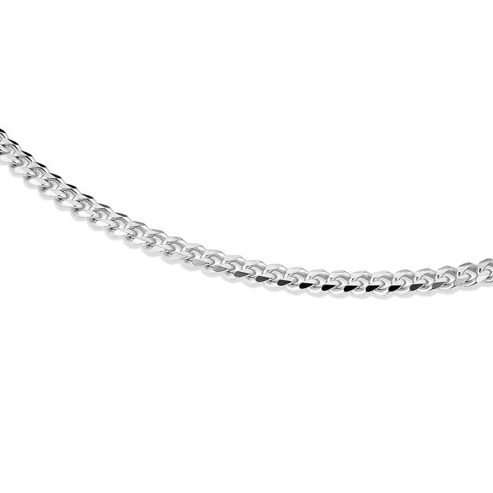 Bracelets Florence Curb Bracelet Stainless Steel 3mm Bracelets Florence Curb Bracelet Stainless Steel 3mm