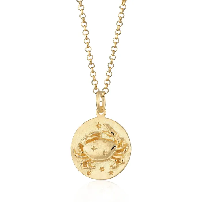 Cancer Zodiac Necklace Lily Charmed Necklaces