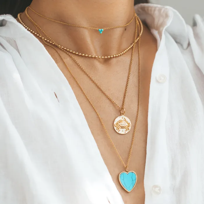 Cancer Zodiac Necklace Lily Charmed Necklaces