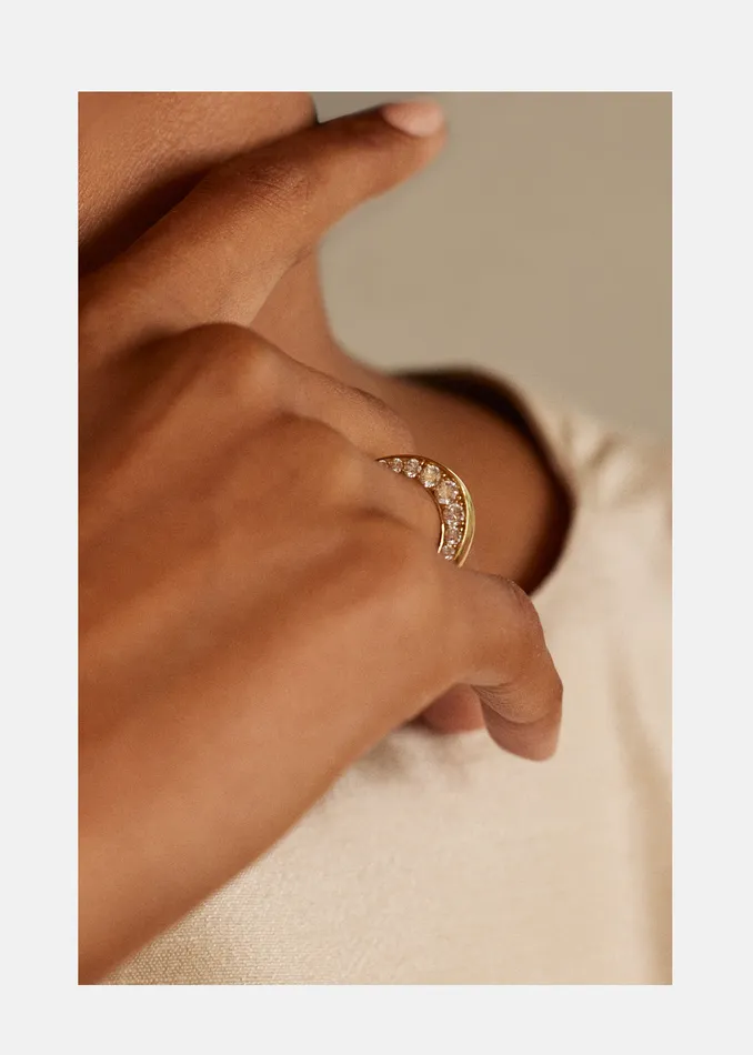 Diamond Oasis Ring KATKIMfinejewelry Rings