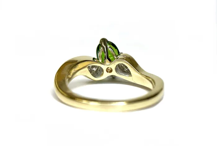 Donald Haack Diamonds Rings Chrome Diopside Diamond Ring Donald Haack Diamonds Rings Chrome Diopside Diamond Ring