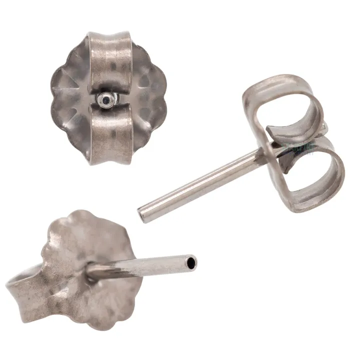 Earrings Anatometal threadless Titanium Standard Earring Post