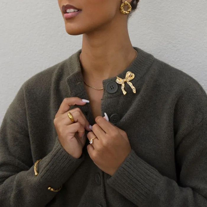 Earrings Ellie Vail Colter Twist Knocker Earring