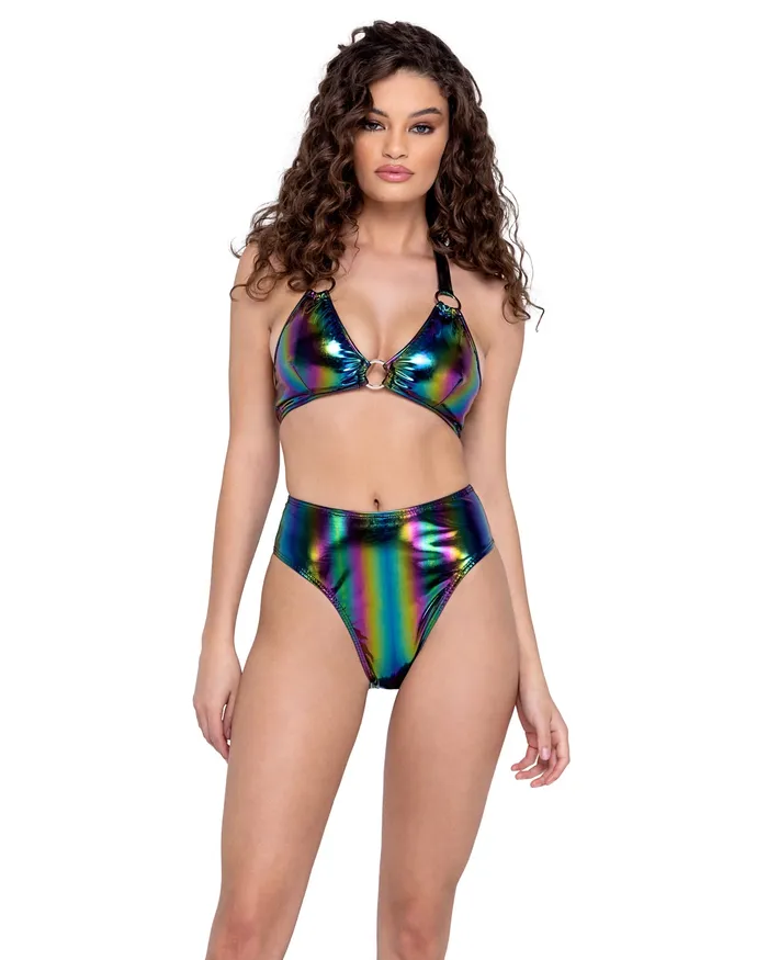 Earrings Roma Costume Inc 6273 Vinyl Triangle Top