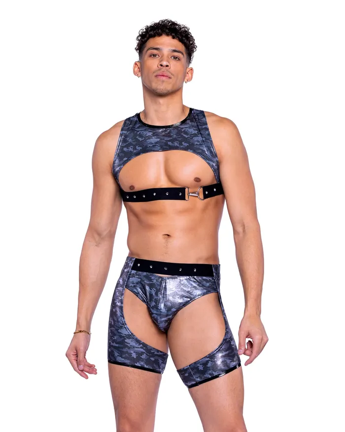 Earrings Roma Costume Inc 6523 Shimmer Camouflage Briefs