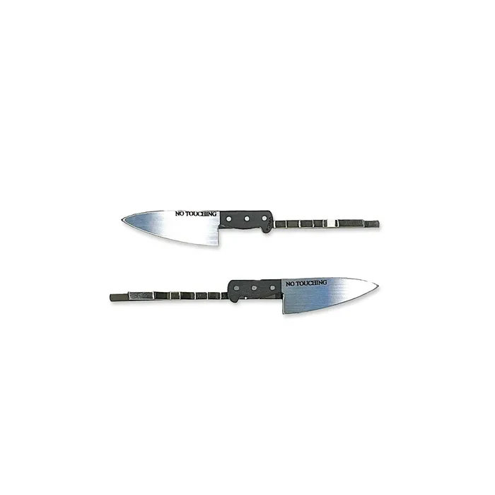 Earrings VincaUSA Chefs Knife Bobby Pins