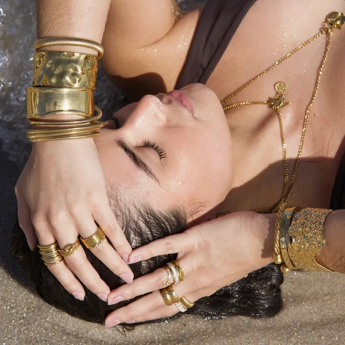 Ellie Vail Bracelets Krishna Coil Wrap Bracelet