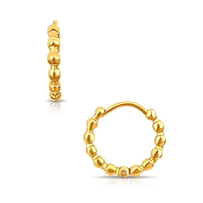 Ellie Vail Lamora Beaded Mini Hoop Earring Earrings