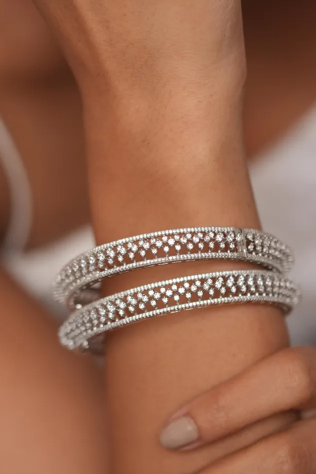 Freya Diamond Bangle Attrangi Bracelets Freya Diamond Bangle Attrangi Bracelets