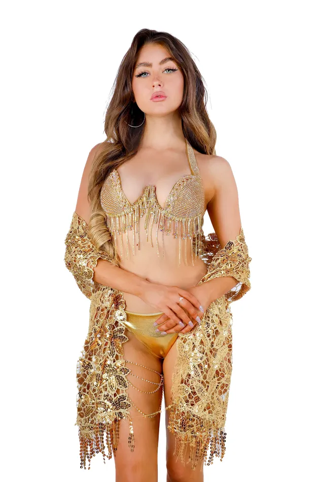 FULL OUTFIT Gold Sunset Goddess 3 pcs THE LUMI SHOP PreStyled Sets