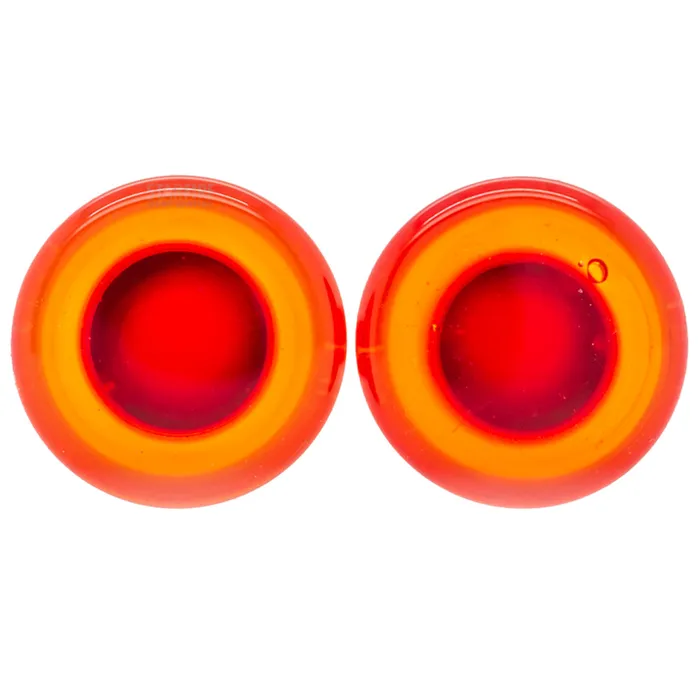 Gorilla Glass Rings Simple Glass Plugs Ruby