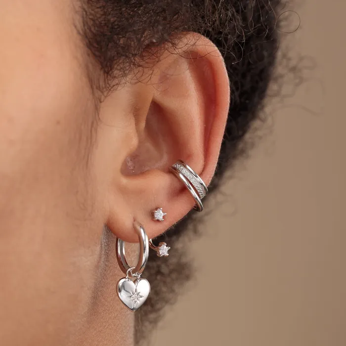 Illusion Triple Band Ear Cuff Scream Pretty Earrings