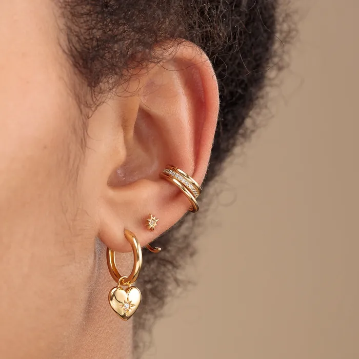 Illusion Triple Band Ear Cuff Scream Pretty Earrings
