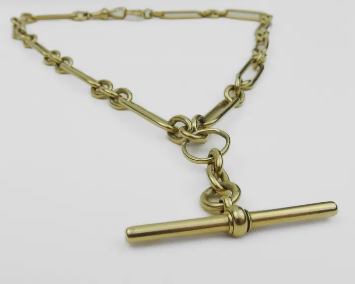 Isadoras A Necklaces Victorian 18KT Watch Chain Isadoras A Necklaces Victorian 18KT Watch Chain