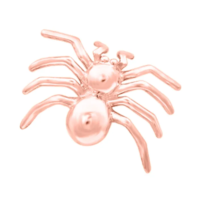 Junipurr Jewelry Earrings threadless Spider Senses End in Gold