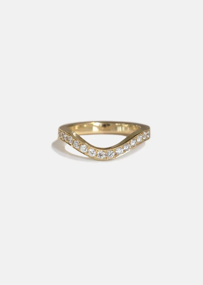KATKIMfinejewelry Rings Trace Cove Pav Band