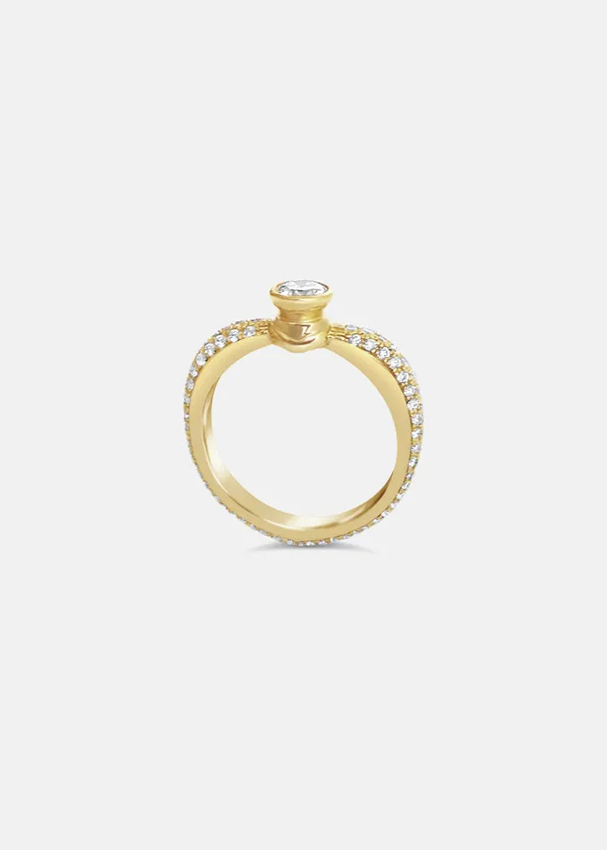 KATKIMfinejewelry ternal Promise Pav Ring Rings