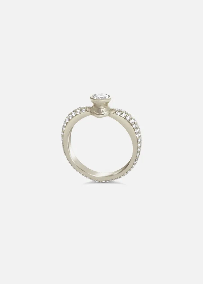 KATKIMfinejewelry ternal Promise Pav Ring Rings