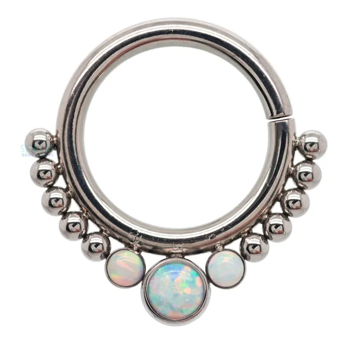 LeRoi Rings HSMRF Haute Couture Opal Seam Ring