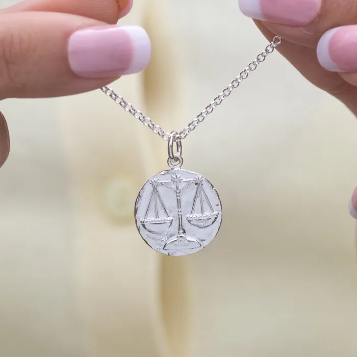 Lily Charmed Necklaces Libra Zodiac Necklace