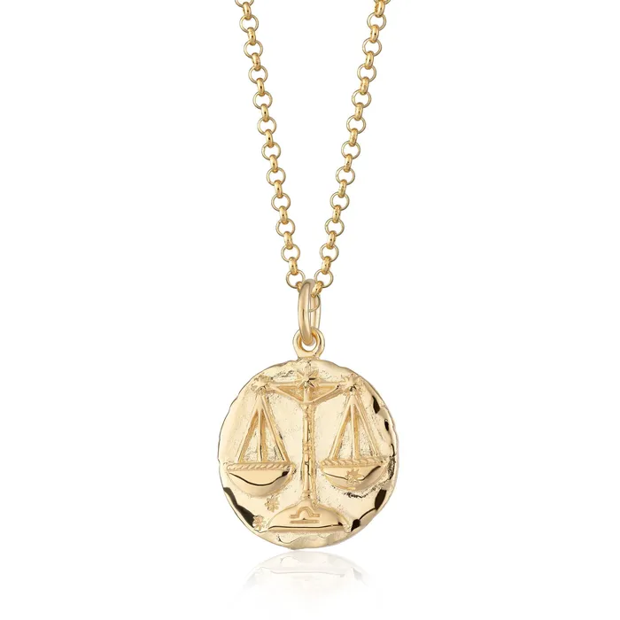 Lily Charmed Necklaces Libra Zodiac Necklace