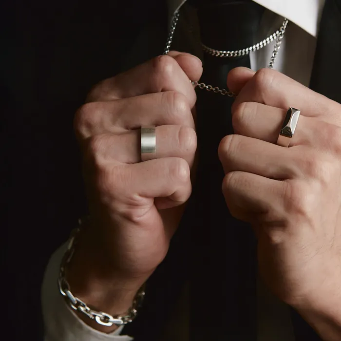 LOUPN Rings Troublemaker Ring Sterling Silver