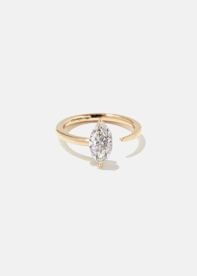 Marquise Crescendo Ring KATKIMfinejewelry Rings