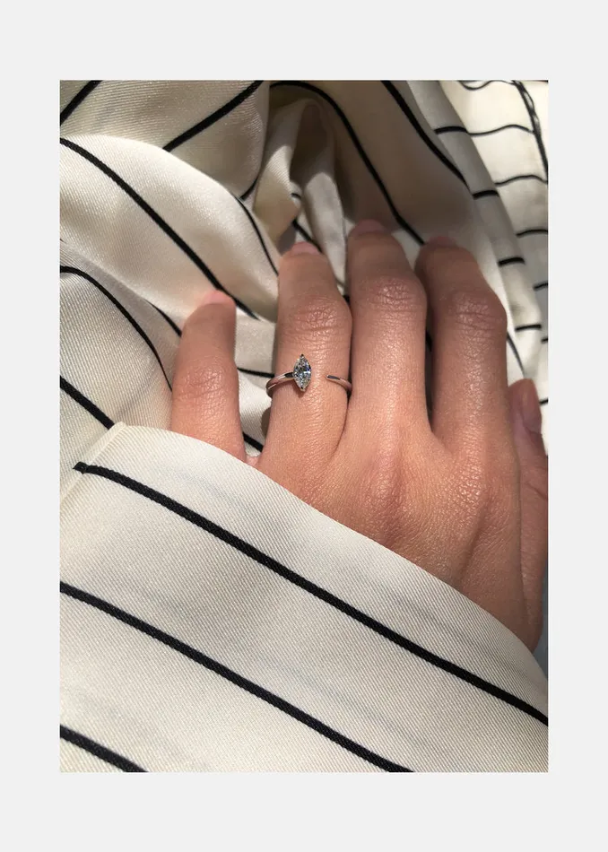 Marquise Crescendo Ring KATKIMfinejewelry Rings