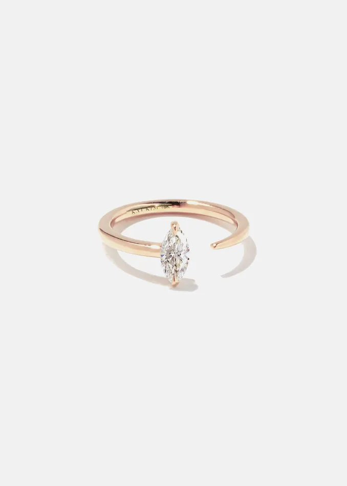 Marquise Crescendo Ring KATKIMfinejewelry Rings