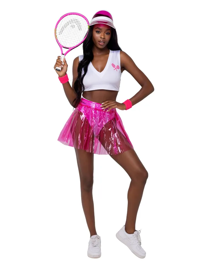 Necklaces 6190 5PC Tennis Court Hottie Roma Costume Inc