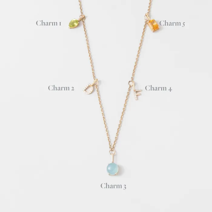 Necklaces CaitlinHafner talisman necklace solid gold