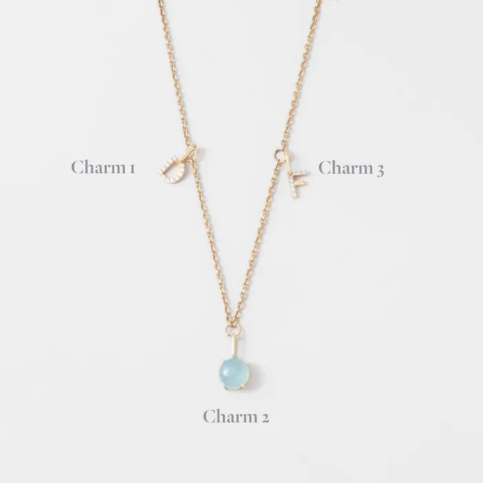 Necklaces CaitlinHafner talisman necklace solid gold