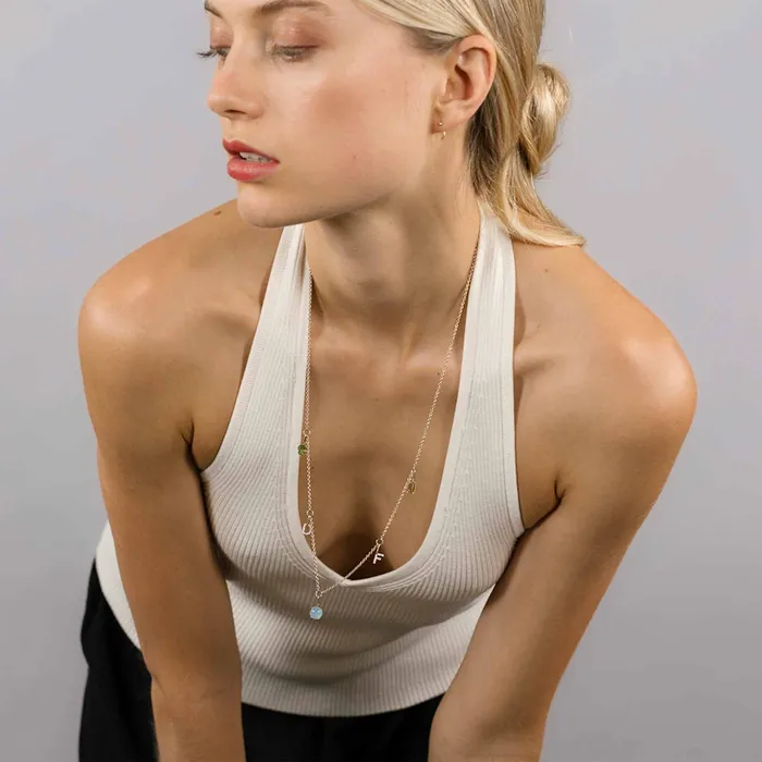Necklaces CaitlinHafner talisman necklace solid gold